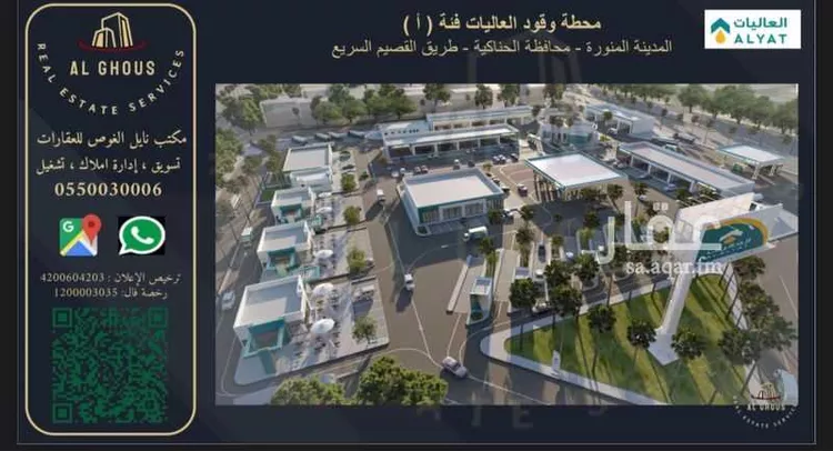 محل للإيجار في شارع طريق الحناكية / العمق / المهد, مدينة الحناكيه, منطقة المدينة المنورة صورة 3