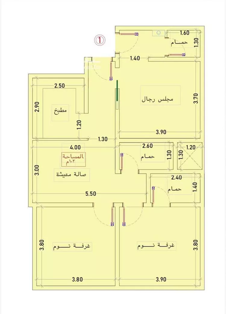 شقة للبيع في شارع زيد بن عاصم الانصاري, حي حكومي1, مدينة جدة, منطقة مكة المكرمة صورة 5
