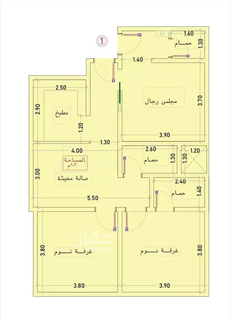 شقة للبيع في شارع زيد بن عاصم الانصاري, حي حكومي1, مدينة جدة, منطقة مكة المكرمة