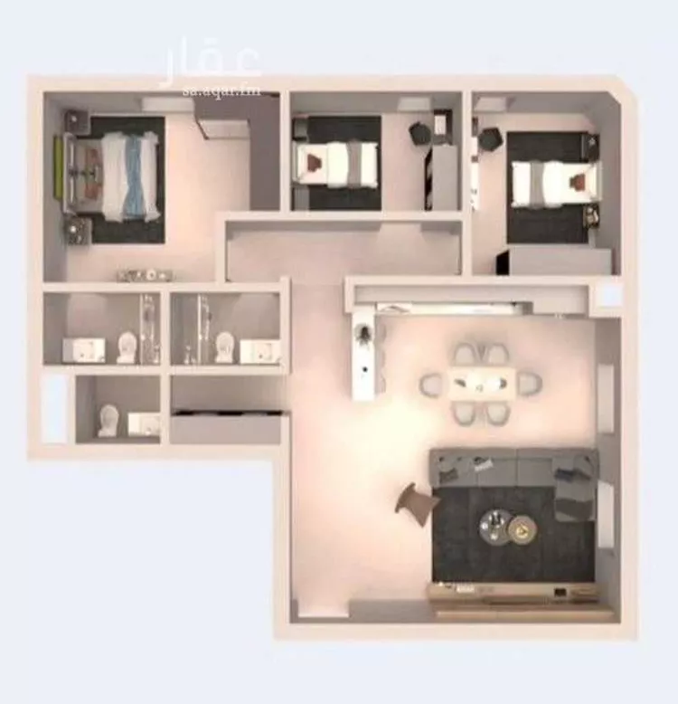 شقة للإيجار في شارع محبوب بن جوهر ، حي المهدية ، الرياض ، منطقة الرياض