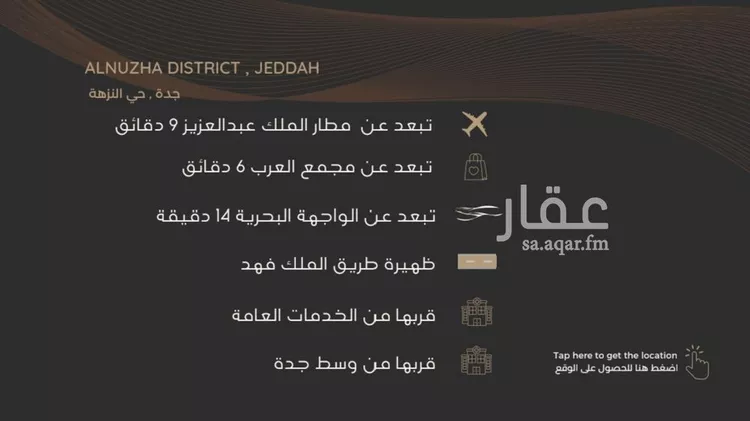 شقة للبيع في شارع عبدالرحمن الجرادي, حي النزهة, مدينة جدة, منطقة مكة المكرمة صورة 3