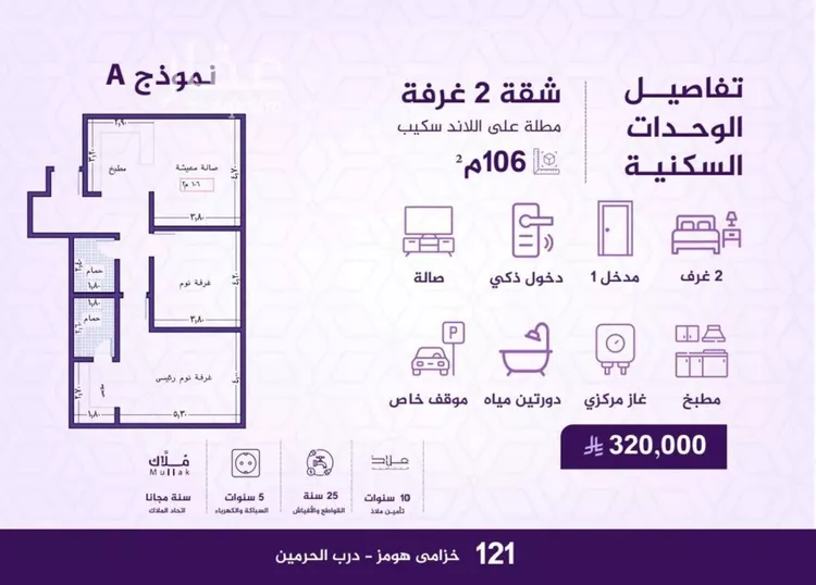 شقة للبيع في شارع احمد بن عيسى الرومي, حي الفيحاء, مدينة جدة, منطقة مكة المكرمة