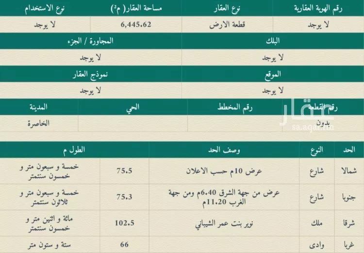 أرض للبيع في حي قحقح, مدينة قحقح, منطقة الرياض