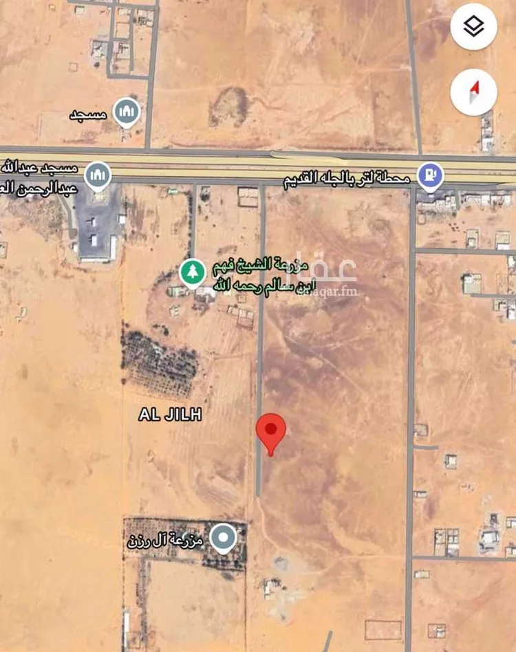 أرض للبيع في مدينة الجله, منطقة الرياض