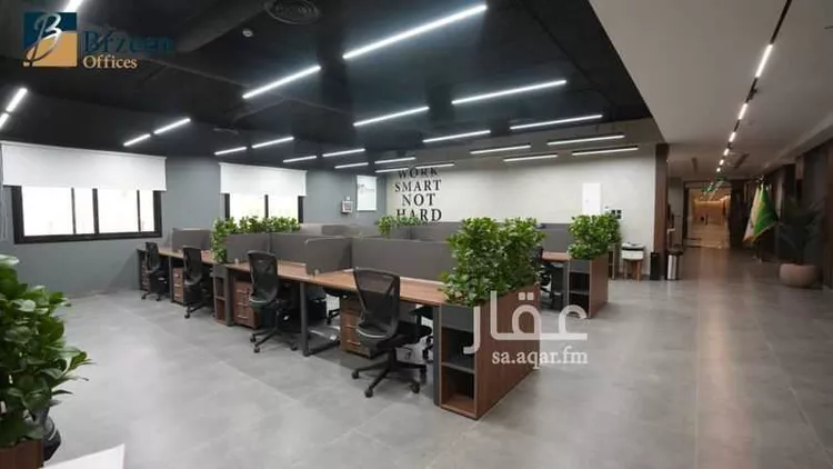 مكتب تجاري للإيجار في شارع مكة المكرمة الفرعي, حي العليا, مدينة الرياض, منطقة الرياض 14
