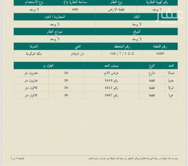 أرض للبيع في شارع محمد مهدي الباجي ، حي ولي العهد ، مكة ، منطقة مكة المكرمة