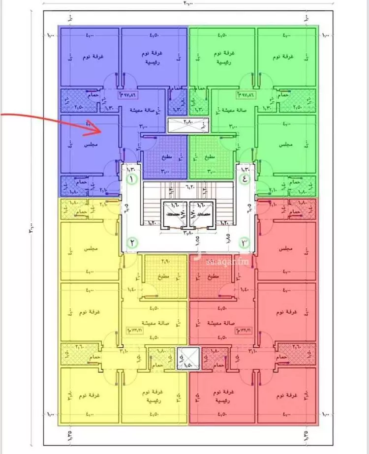 Apartment for Sale in Jeddah Al Manar صورة 4