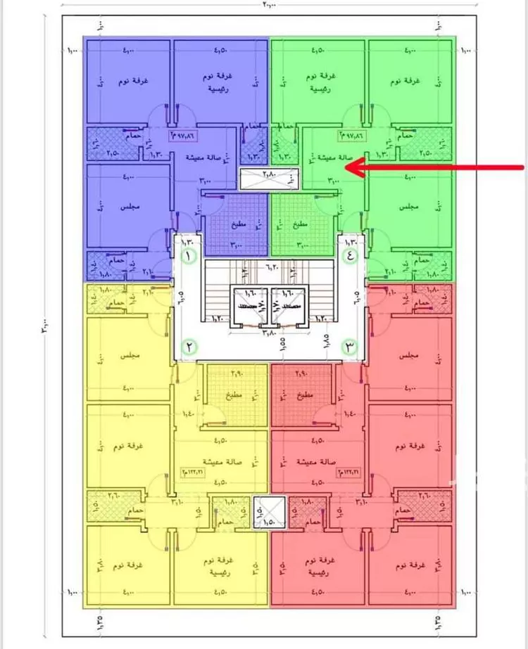 Apartment for Sale in Jeddah Al Manar صورة 3