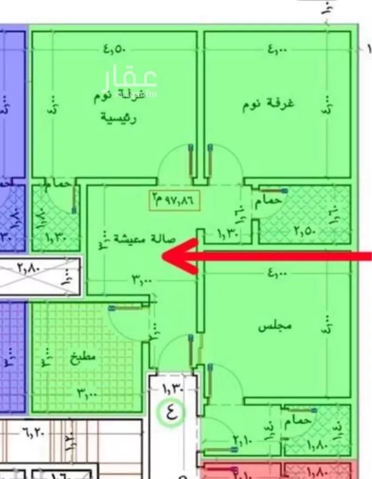 شقة للبيع في شارع المنار 4, حي المنار, مدينة جدة, منطقة مكة المكرمة صورة 4