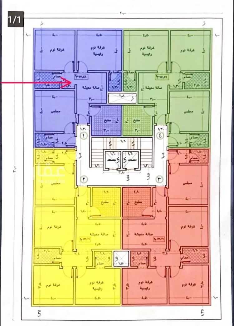 شقة للبيع في شارع المنار 4, حي المنار, مدينة جدة, منطقة مكة المكرمة صورة 3