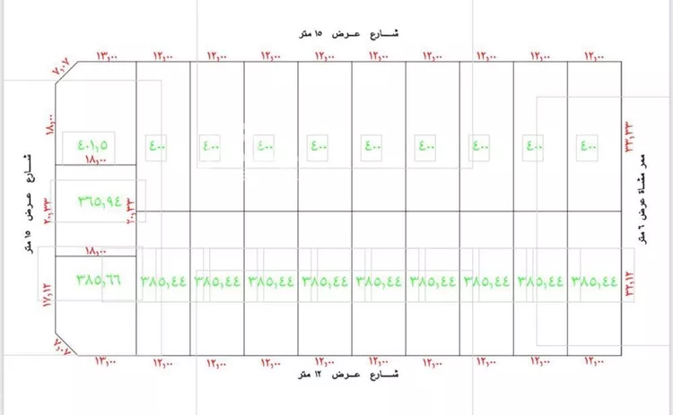 أرض للبيع في شارع العليا 15, حي العليا, مدينة البدائع, منطقة القصيم صورة 2