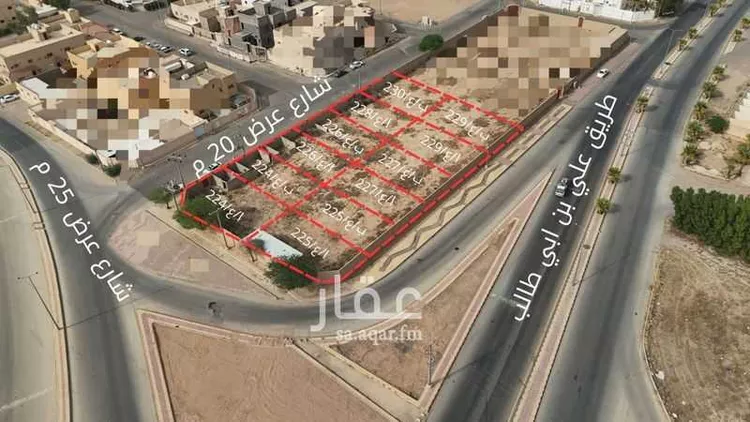 أرض للبيع في شارع شارع علي بن ابي طالب, حي المنار, مدينة البدائع, منطقة القصيم صورة 2