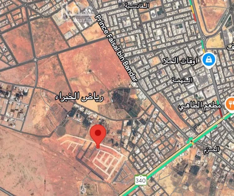 أرض للبيع في حي الجزيرة, مدينة رياض الخبراء, منطقة القصيم صورة 2