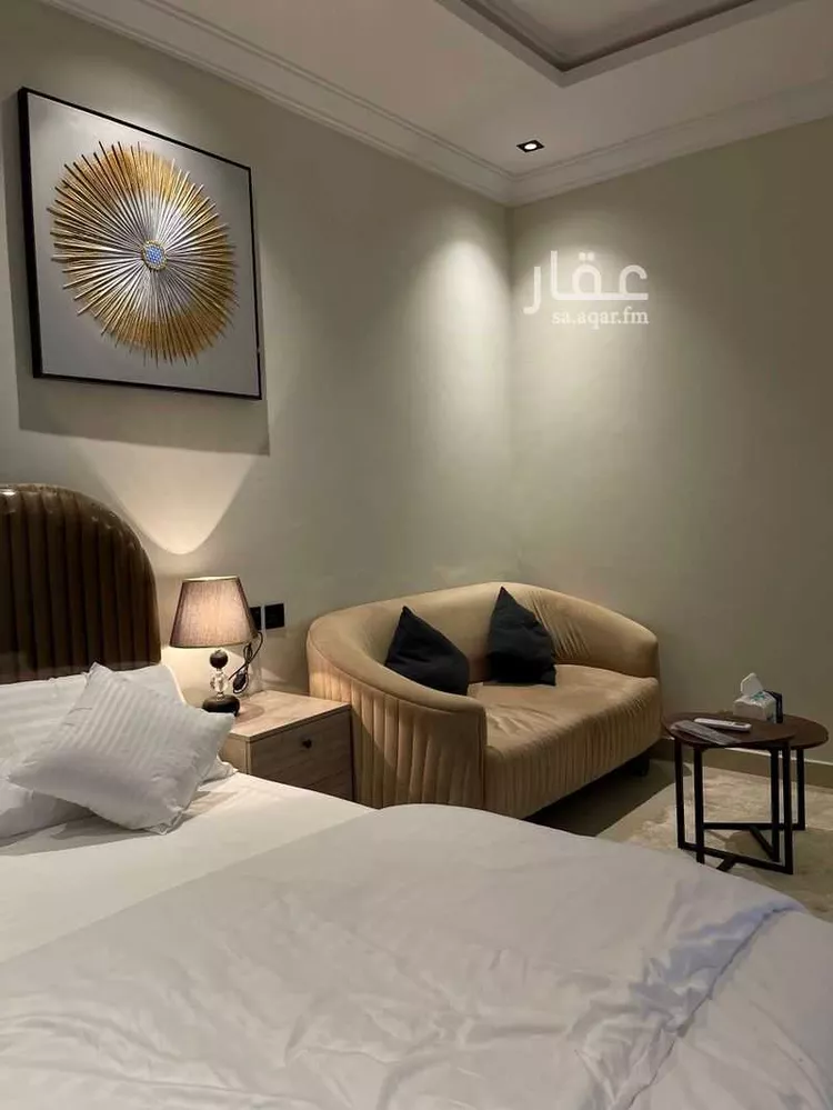 استديو مفروش للحجز في شارع البحر المتوسط, حي العقيق, الرياض صورة 3