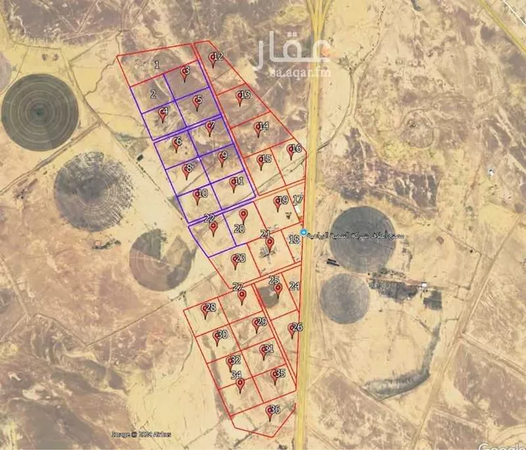 أرض للبيع في حي مزارع الداهنه (القويطير الادني), مدينة مزارع الداهنه (القويطير الادني), منطقة الرياض