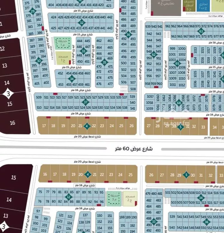 Land for Sale in Dammam Al Matar صورة 3