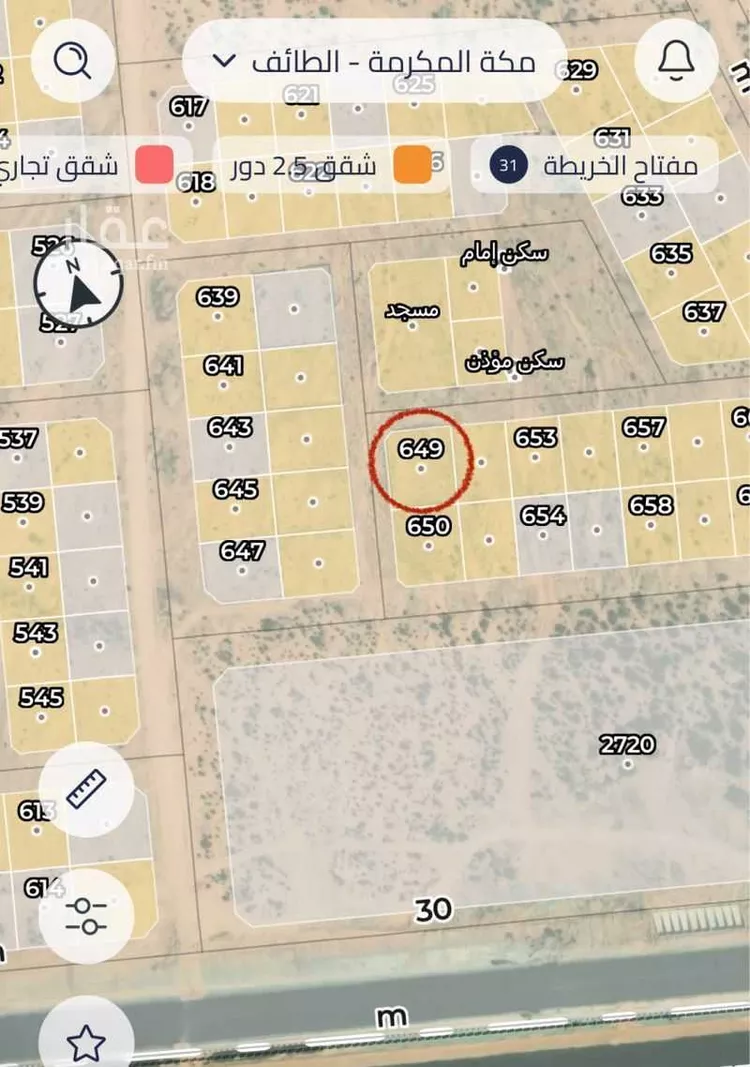 أرض للبيع في شارع 21727914, حي البوادي, مدينة امارة منطقة مكة المكرمة - الطائف, منطقة مكة المكرمة