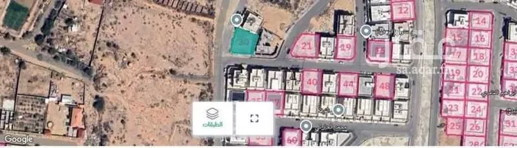 أرض للبيع في شارع ابراهيم بن نشا القيسي, حي الرحاب, مدينة الطائف, منطقة مكة المكرمة