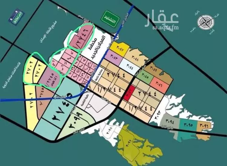 أرض للبيع في شارع 25209051, حي عريض, مدينة الرياض, منطقة الرياض صورة 2