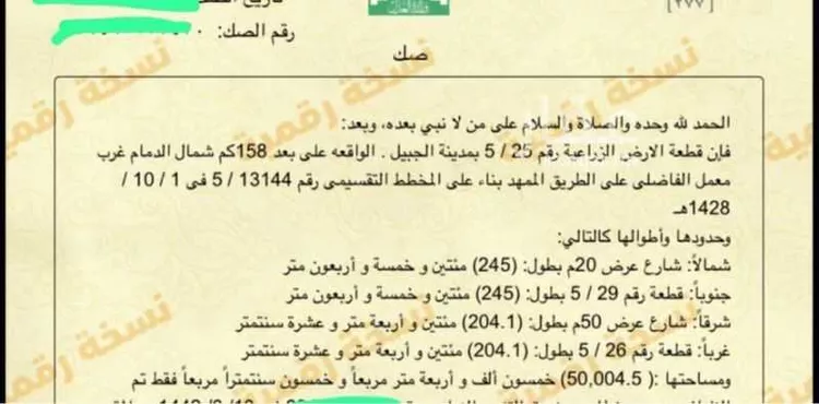 مزرعة للبيع في شارع غرب معمل الفاضلي , حي الحناه, مدينة الحناه, المنطقة الشرقية صورة 2