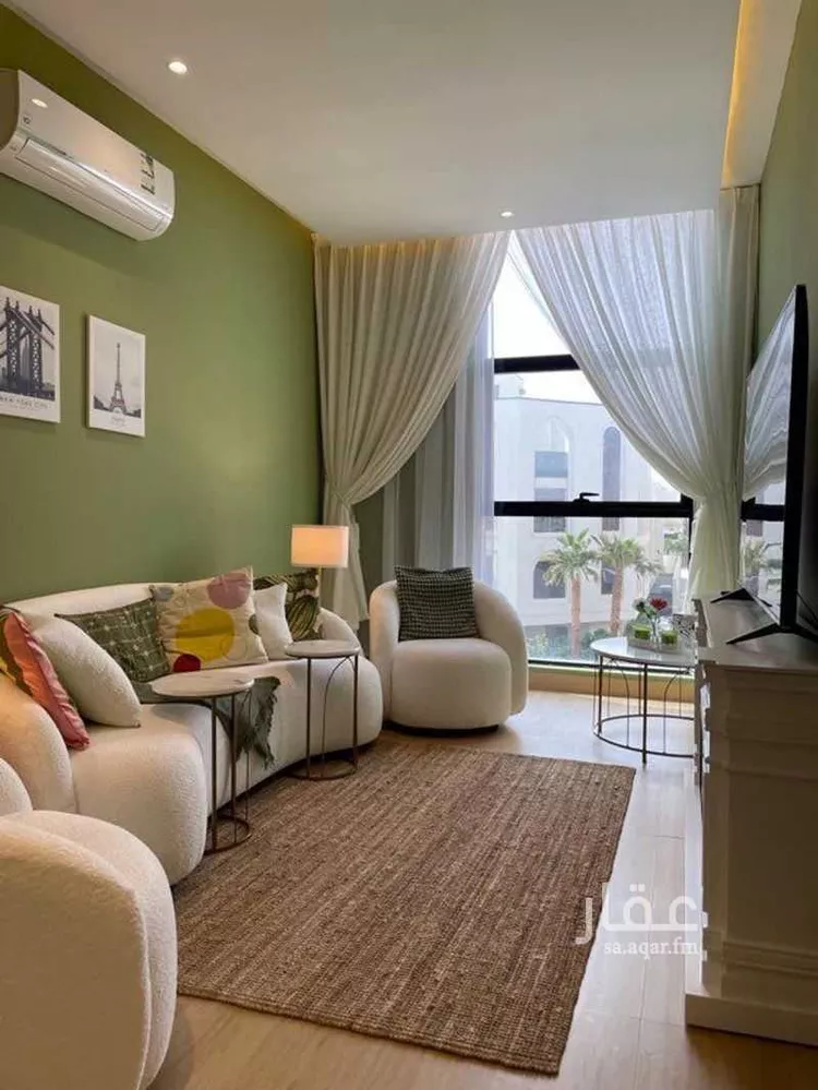 شقة مفروشة للحجز في شارع وادي البطحاء ، حي الملقا ، الرياض ، منطقة الرياض صورة 5