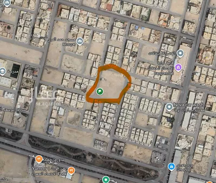 أرض للبيع في شارع هرم بن حيان ، حي العزيزية ، الهفوف ، الاحساء صورة 2