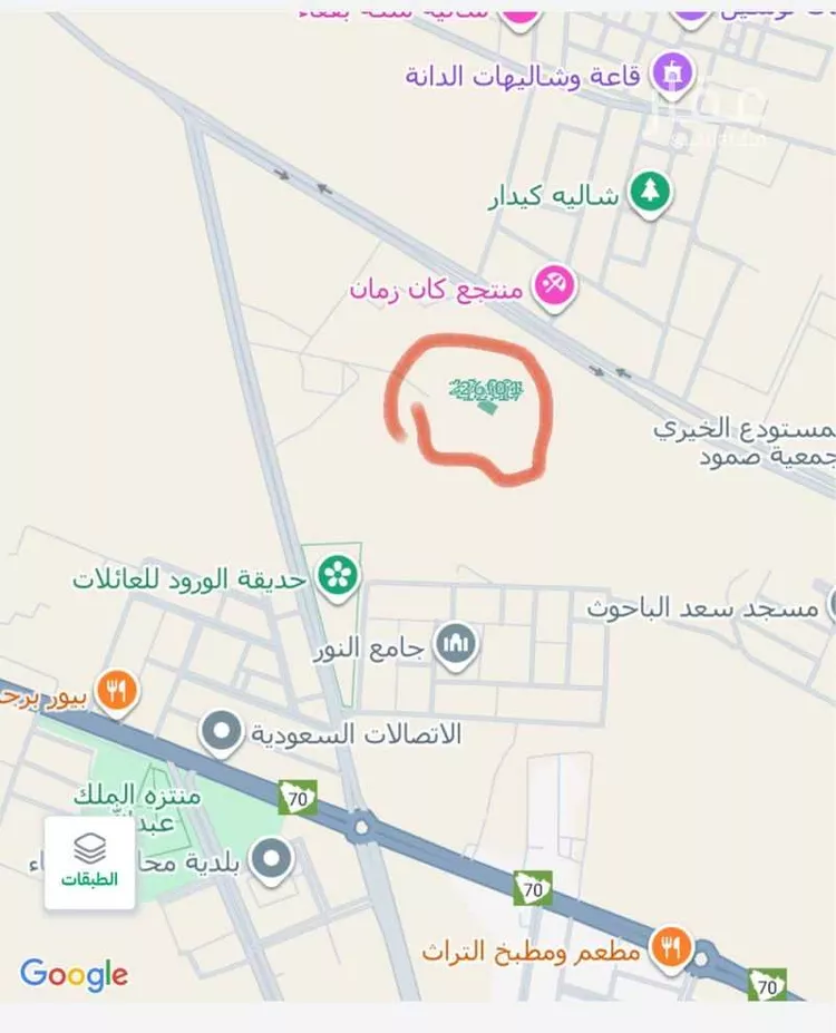أرض للبيع في شارع الملك فيصل ابن عبدالعزيز ، حي ج2 ، بقعاء ، بقعاء صورة 2