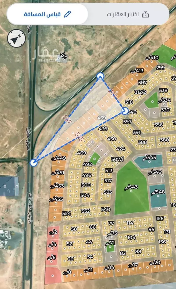 أرض للبيع في شارع الخير, حي الخير, مدينة الرياض, منطقة الرياض صورة 2