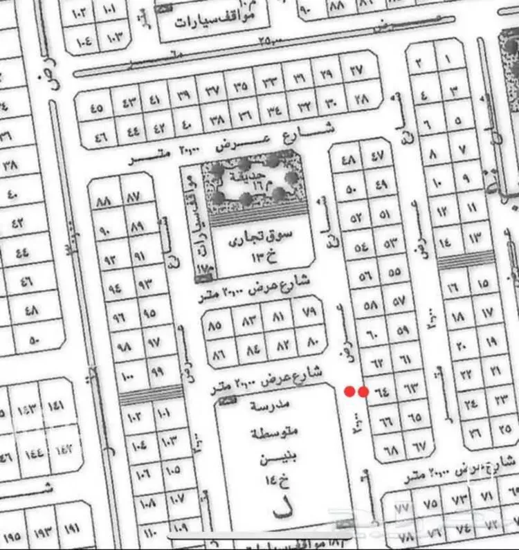 أرض للبيع في شارع حي ج26 70, حي حي أشبيلية - بقيق, مدينة بقيق, المنطقة الشرقية