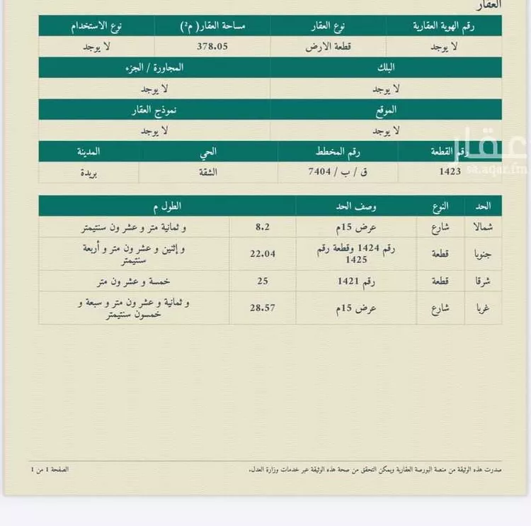 أرض للبيع في بريدة ، بريدة