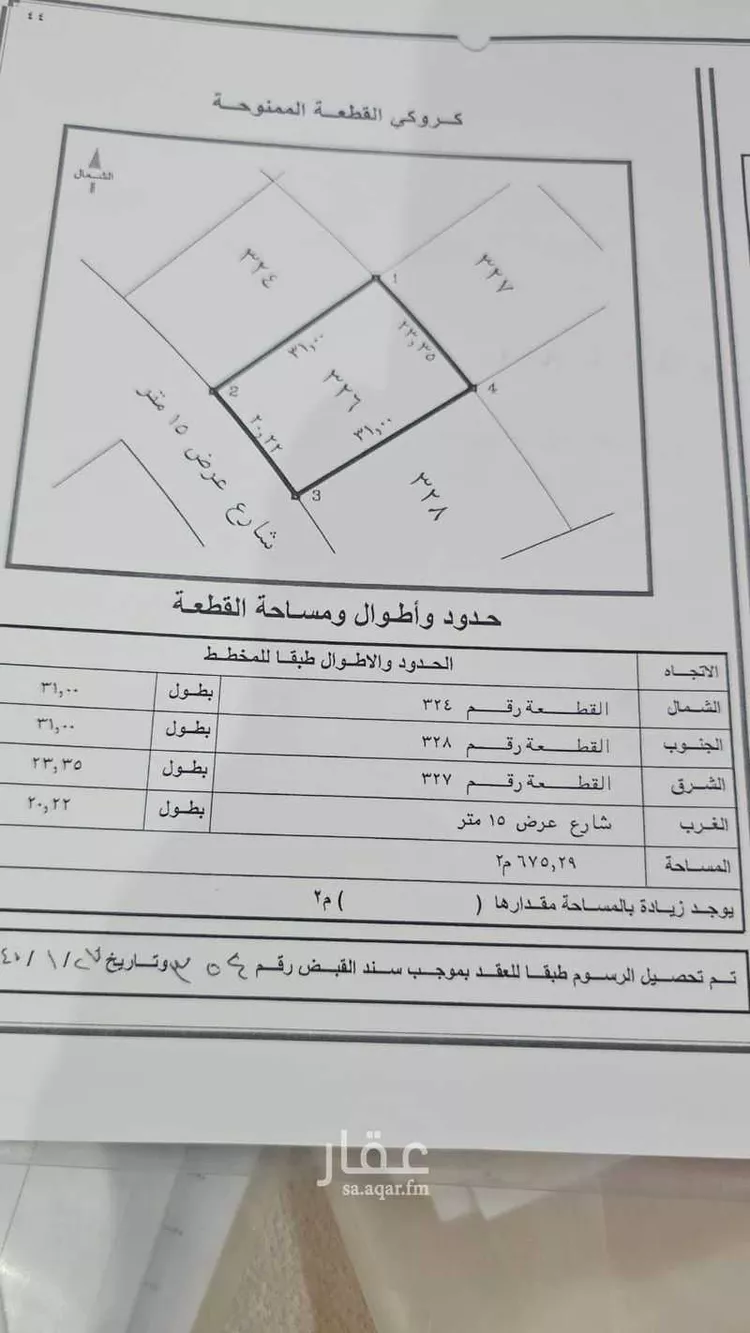 أرض للبيع في شارع ظهرة العودة 118, حي ظهره العودة غرب, مدينة الدرعية, منطقة الرياض صورة 2