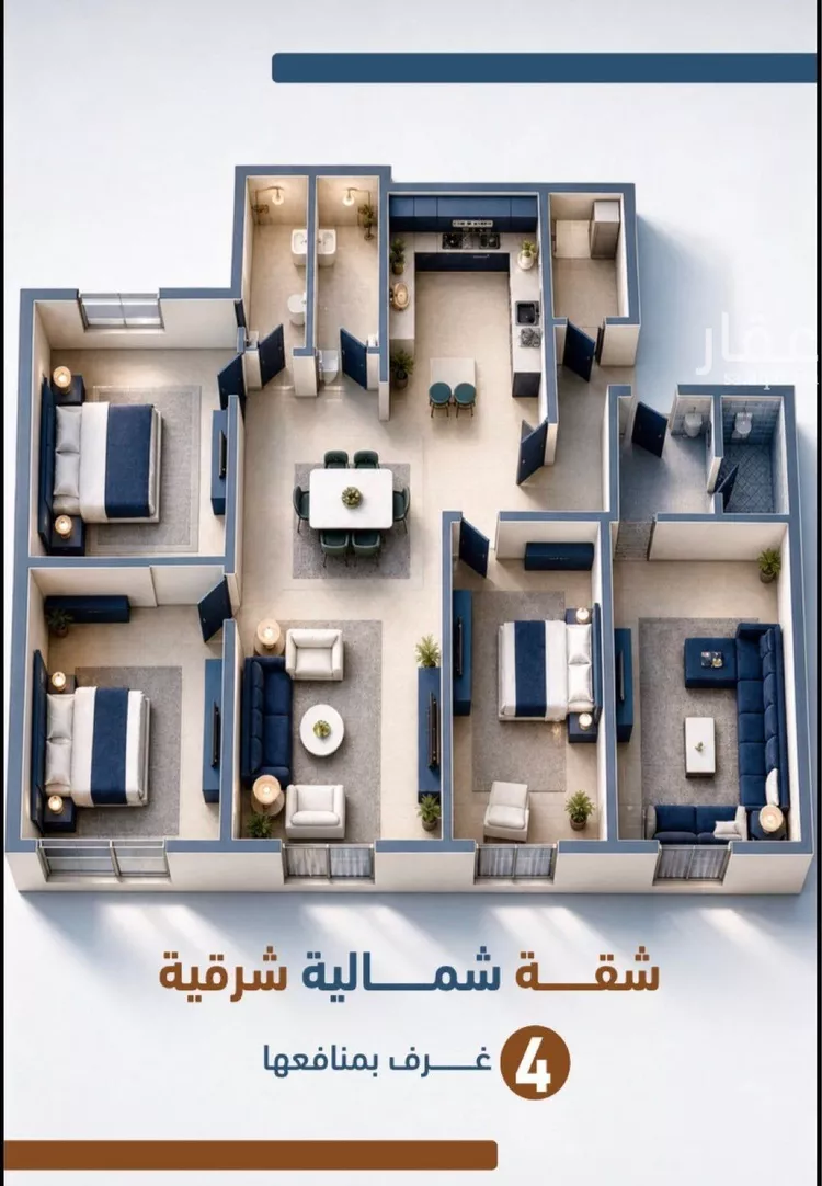 شقة للبيع في شارع ابو وهيب الجشمي, حي النعيم, مدينة جدة, منطقة مكة المكرمة 6