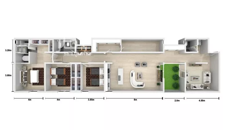 شقة للإيجار في شارع ممر32 ، حي النرجس ، الرياض ، منطقة الرياض صورة 5