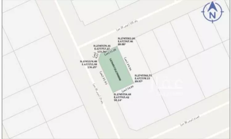 أرض للبيع في شارع رقم 125, حي المونسية, مدينة الرياض, منطقة الرياض صورة 2