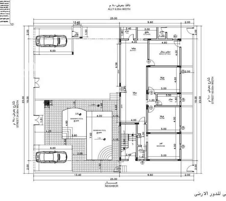 عمارة للبيع في شارع ثابت الكوفي, حي ضاحية الملك فهد, مدينة الدمام, المنطقة الشرقية صورة 2