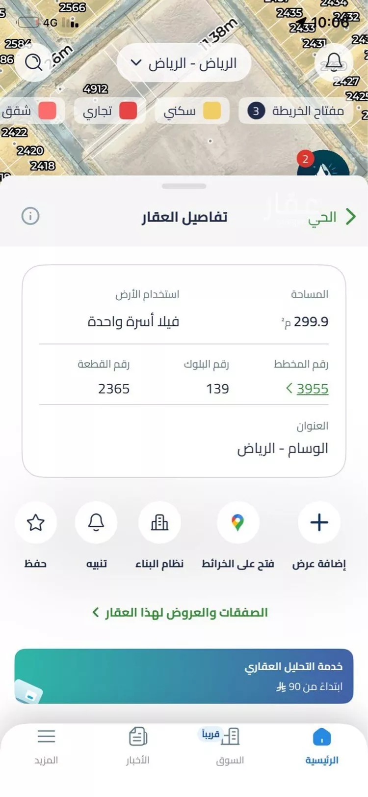 أرض للبيع في شارع 117, حي الوسام, مدينة الرياض, منطقة الرياض صورة 2