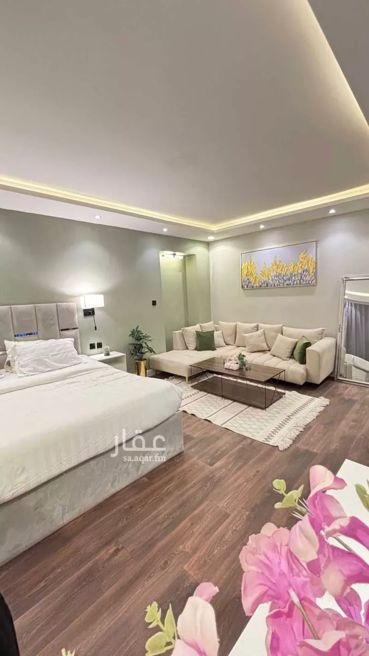 شقة مفروشة للحجز في شارع ابي بن معاذ الانصاري ، حي الربيع ، الرياض ، منطقة الرياض