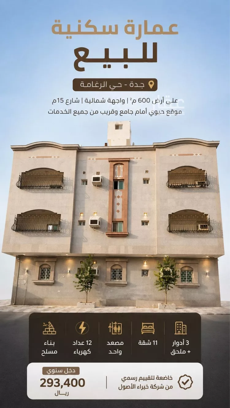 Building for Sale in Jeddah Abruq Ar Rughamah