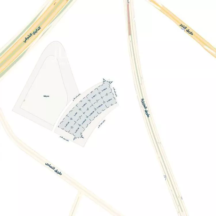 أرض للبيع في شارع احمد بن يعقوب الرازي, حي العزيزية, مدينة الرياض, منطقة الرياض