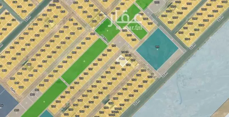 أرض للبيع في حي عريض, مدينة الرياض, منطقة الرياض صورة 2