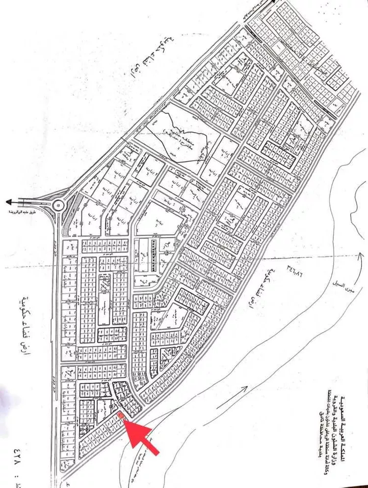 أرض للبيع في شارع 6376149, حي الملك عبدالله, مدينة ثادق, منطقة الرياض صورة 2