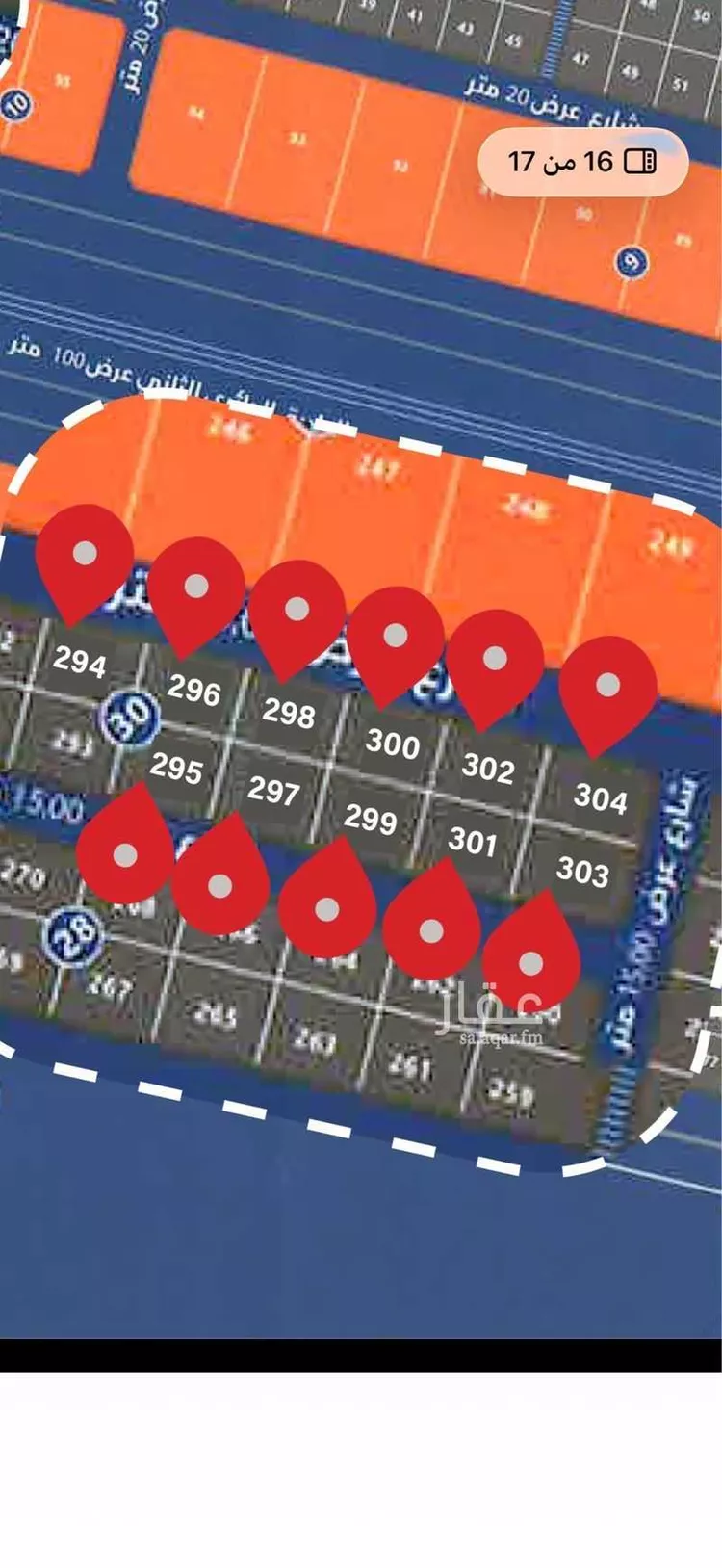 أرض للبيع في شارع العوالي, حي الشعلة, مدينة الدمام, المنطقة الشرقية