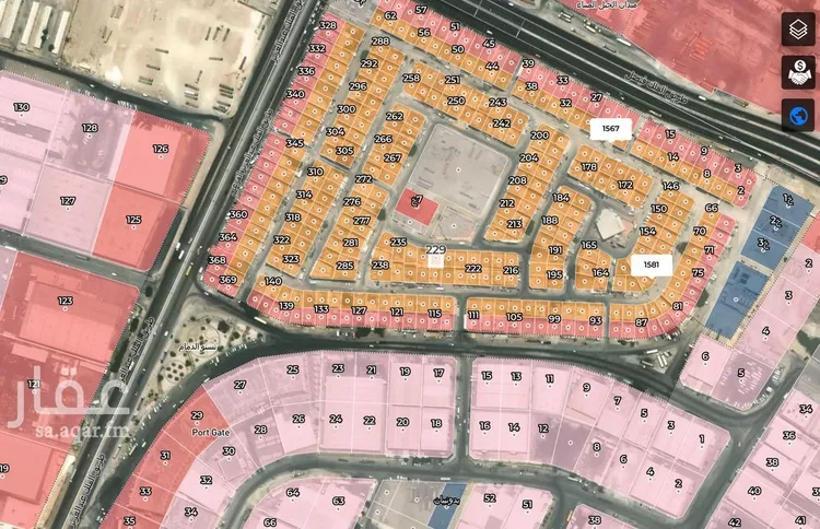 أرض للبيع في شارع القاسم بن نصر, حي الخالدية الجنوبية, مدينة الدمام, المنطقة الشرقية