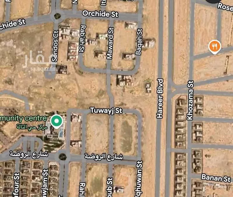 أرض للبيع في شارع شارع التويج, حي الملك عبدالله الاقتصادية, مدينة مدينة الملك عبدالله الاقتصادية, منطقة مكة المكرمة