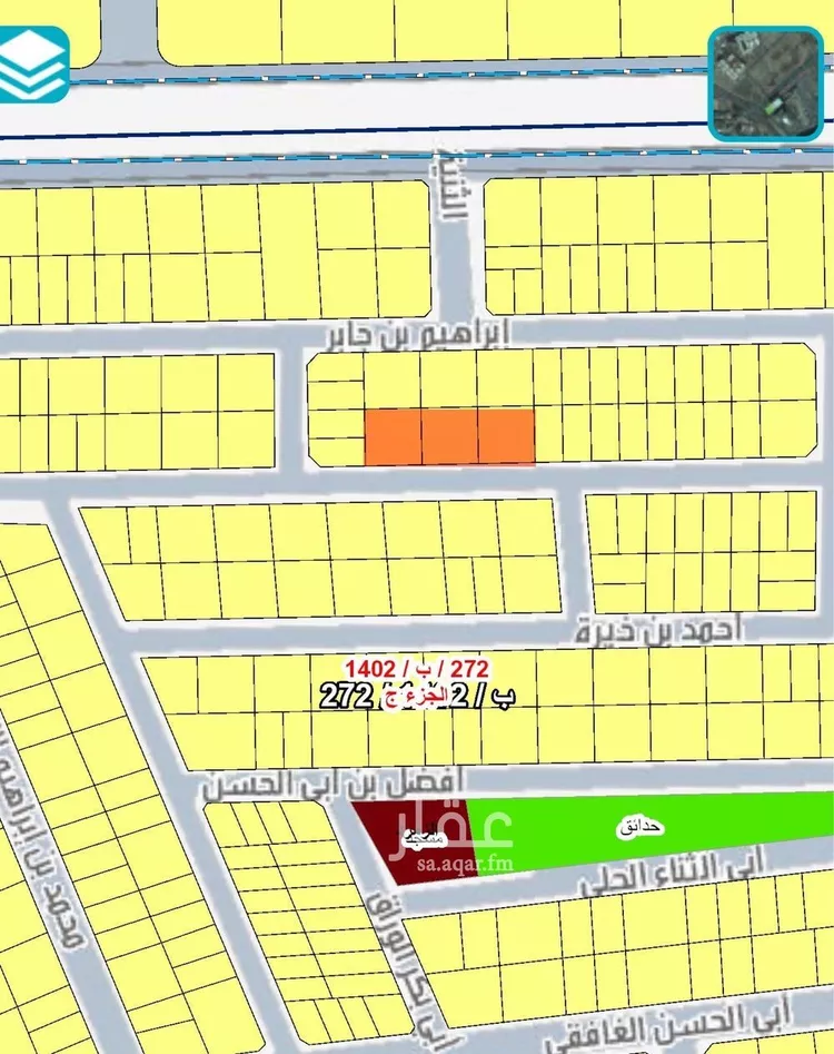 أرض للبيع في شارع ابي احمد القيسي, حي الزمرد, مدينة جدة, منطقة مكة المكرمة صورة 2