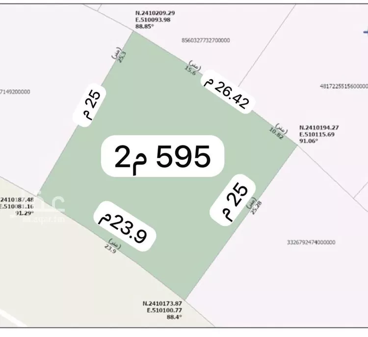 أرض للبيع في شارع أمية بن عبد الله الأموي, حي الصواري, مدينة جدة, منطقة مكة المكرمة