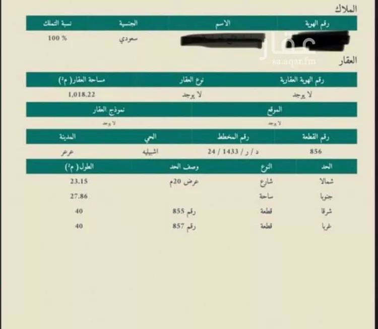 أرض للبيع في شارع شواحط, حي إشبيلية الشمالي, مدينة عرعر, منطقة الحدود الشماليه