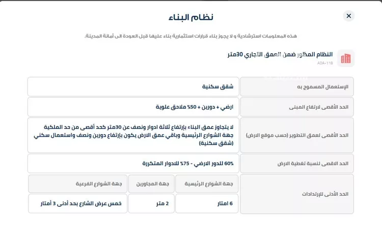 أرض للبيع في شارع عبدالرحمن المسكي, حي العارض, مدينة الرياض, منطقة الرياض صورة 2