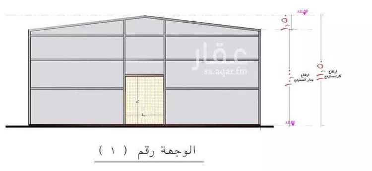 مستودع للإيجار في شارع شارع عرض 20م, حي النظيم, مدينة الرياض, منطقة الرياض صورة 5