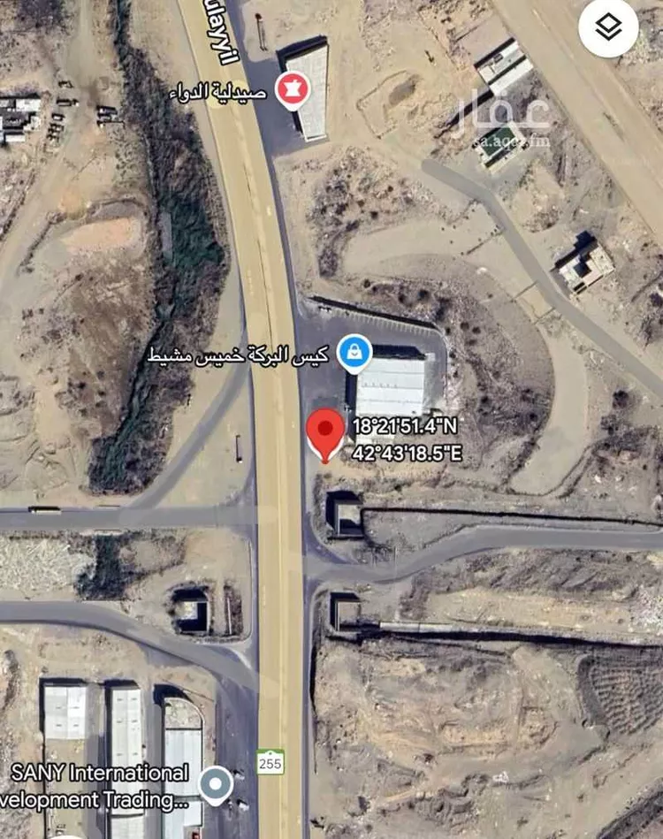أرض للبيع في شارع ابن هشبل, حي التسامح, مدينة خميس مشيط, منطقة عسير